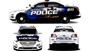 The New Detroit Police Cars Are Hurting My Eyes